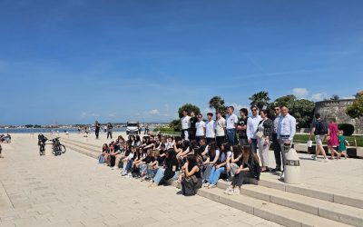 Učenici Ekonomske škole Šibenik na edukativnoj terenskoj nastavi u Zadru u sklopu EPAS programa