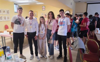Ekonomska škola Šibenik sudjelovala na Međužupanijskom natjecanju Dron liga 3.1